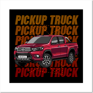 Pickup Truck Posters and Art